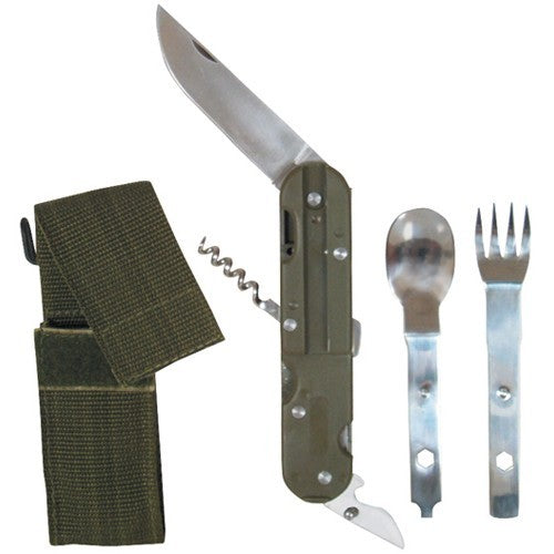 Chow Set Utensils and Camping Multi-Tool