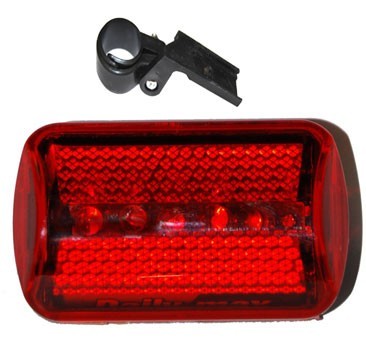 3 LED Safety Flasher with Bicycle Attachment