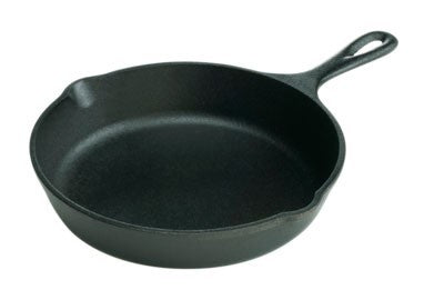 Lodge Cast Iron Skillet, 6.5 Inch Diameter, 1.25 Inch Depth