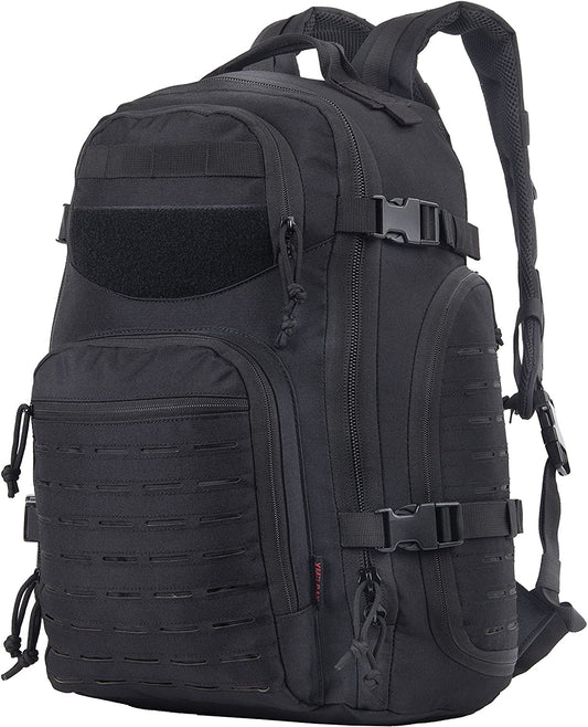 Military Tactical Backpack Bugout Bag Lazer Cut MOLLE Hiking Backpack Daypack EDC Pack 40L