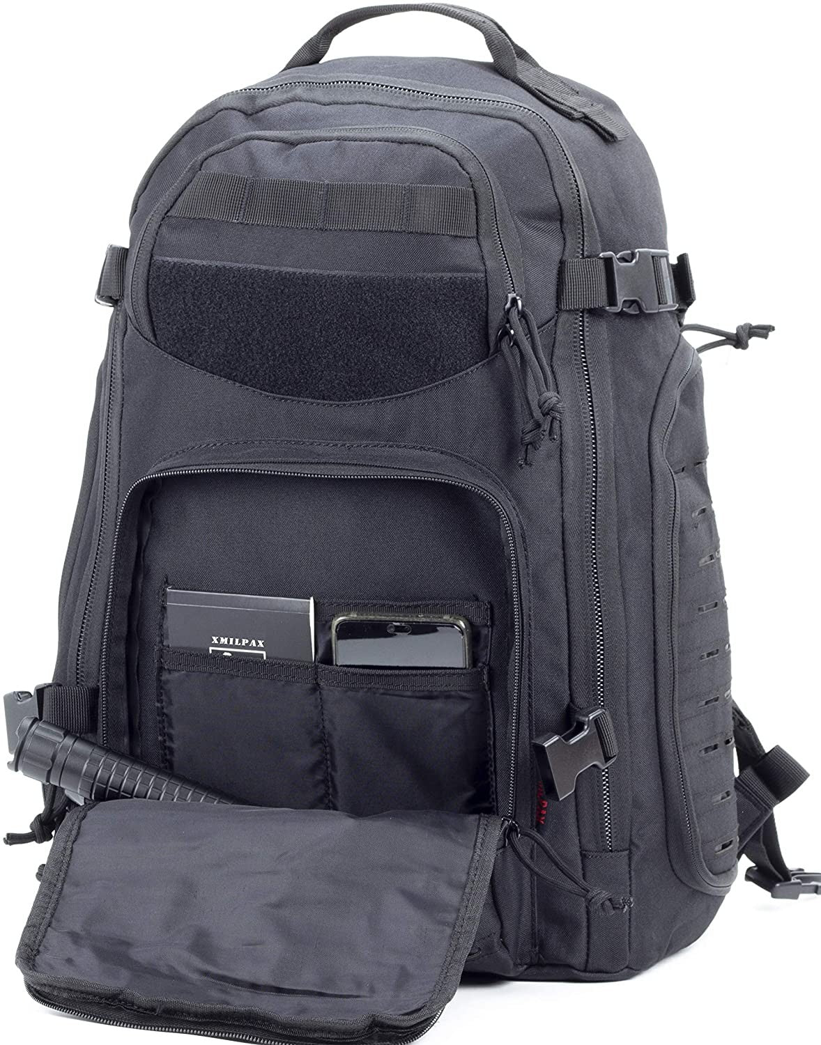 Military Tactical Backpack Bugout Bag Lazer Cut MOLLE Hiking Backpack Daypack EDC Pack 40L