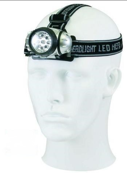 9 LED Headlamp Light