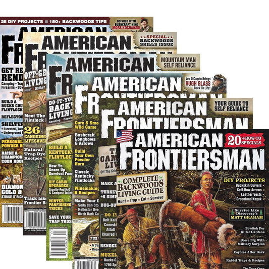 American Frontiersman Magazine - Set of 10 Issues
