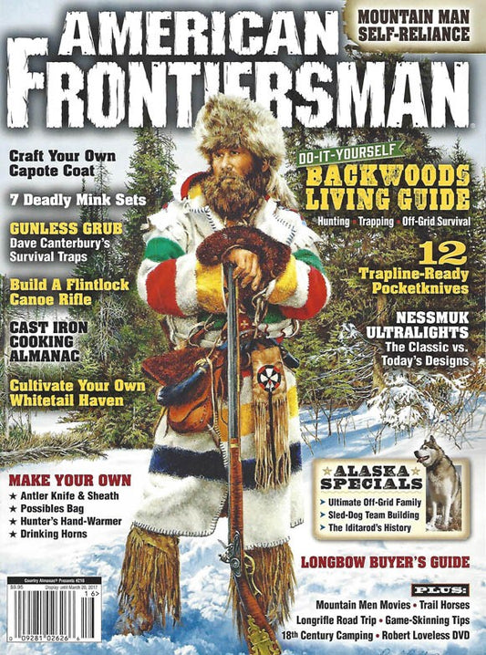 American Frontiersman Magazine, Mountain Man Self Reliance