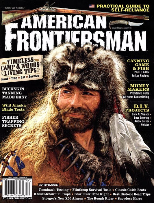 American Frontiersman Outdoor Self-Reliance Magazine, Winter 2017 Issue