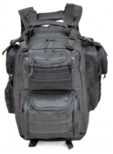 Tactical Backpack, 20 Inch Black