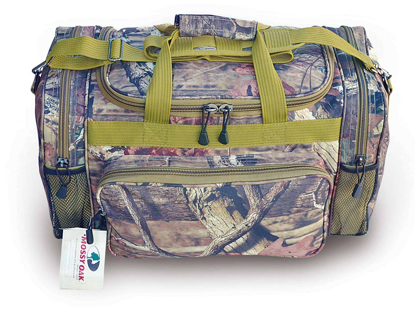 Mossy Oak Infinity Duffel Bag 17 Inch with Khaki Trim (MT17)