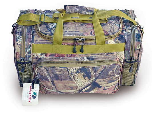 Mossy Oak Infinity Duffel Bag, 24 Inch with Khaki Trim (MT24)