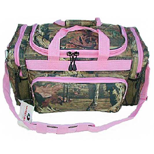 20 Inch Pink Camo Mossy Oak Duffel Bag (MT20-P)