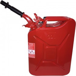 Wavian ValPro NATO Steel 20 Liter Jerry Gas Can - Red
