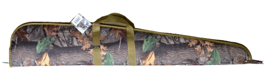 Padded Rifle Case with Leaf Pattern