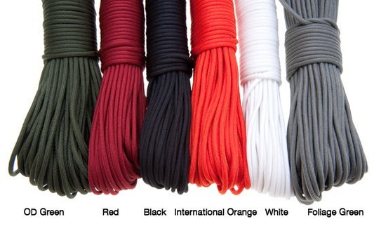 Paracord Rope 50 Feet, Assorted Colors