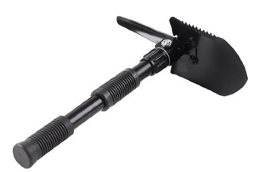 Mini Folding Steel Pick Shovel with Belt Case