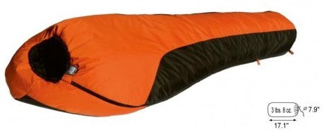 Mt. Rainier 20 Degree Waterproof Sleeping Bag, Regular Size