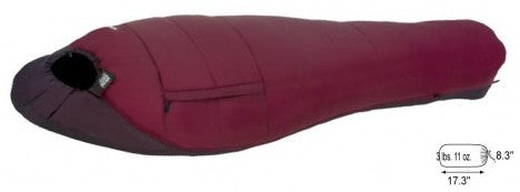 High Peak Red Cloud 20 Degree Mummy Sleeping Bag