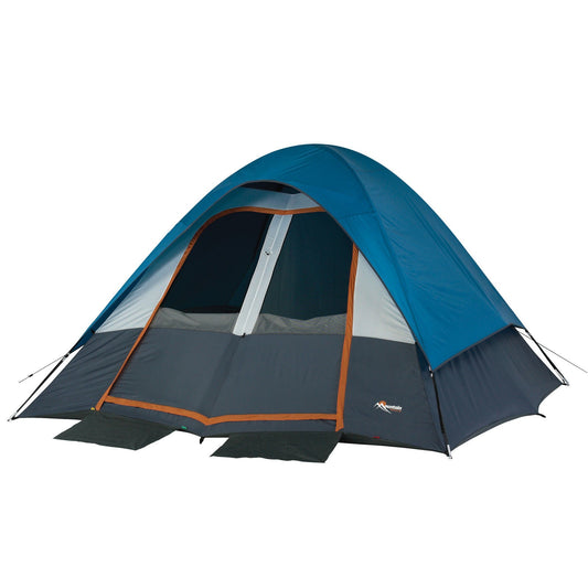 Wenzel Mountain Trails Salmon River 2-Room Dome Tent, 12x10x72